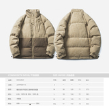 原B429山一商店-234YR00115迷彩拼接羽绒服新标90绒P300-K428，男装羽绒服，电商S003