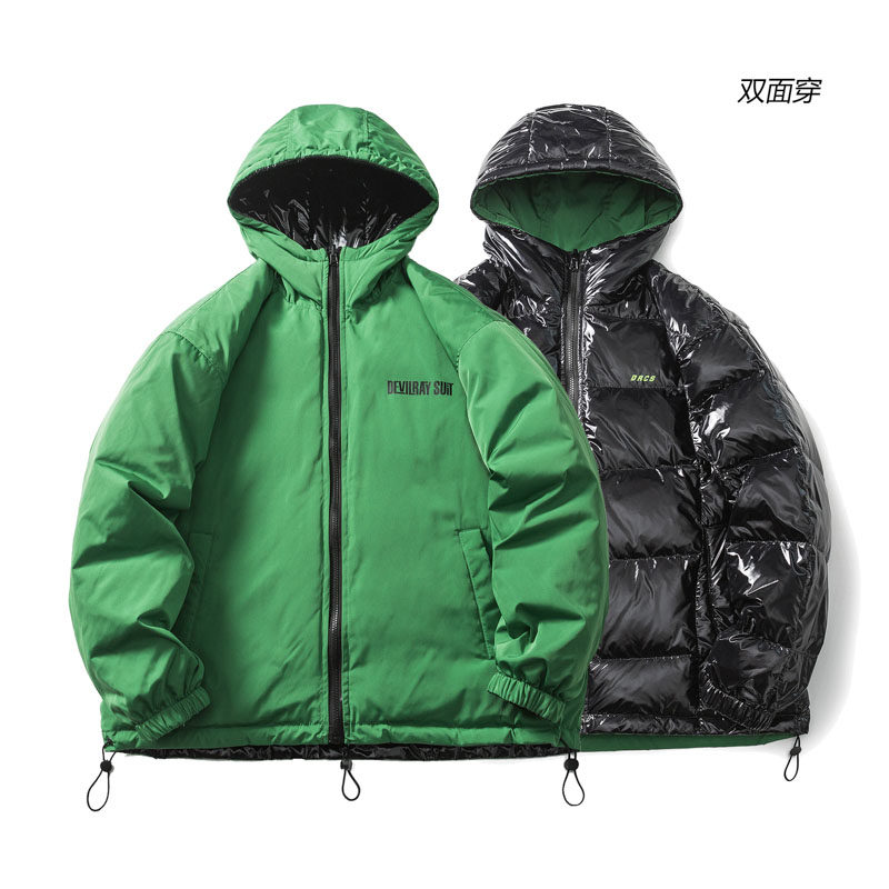 DEVILRAY山一2025冬新标双面穿絎线羽绒服YR320-P290控365，男装羽绒服，电商S003