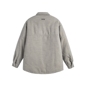 NR24冬新244YR07160高端呢料衬衫版羽绒服90白鸭绒P255K378图片