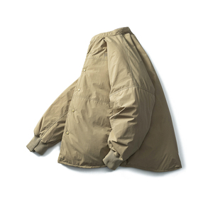 山一商店24冬244YR13132日系立领衬衫版90白鸭绒羽绒服P265K398图片