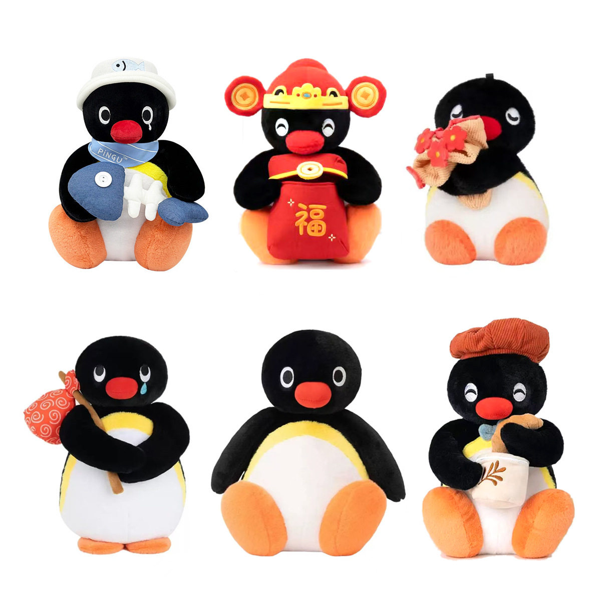 优迈pingu企鹅毛绒公仔礼物图片