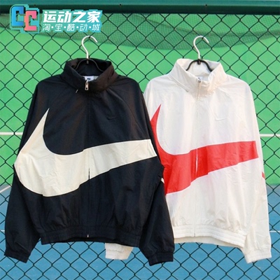 Nike休闲男子连帽大logo防风夹克