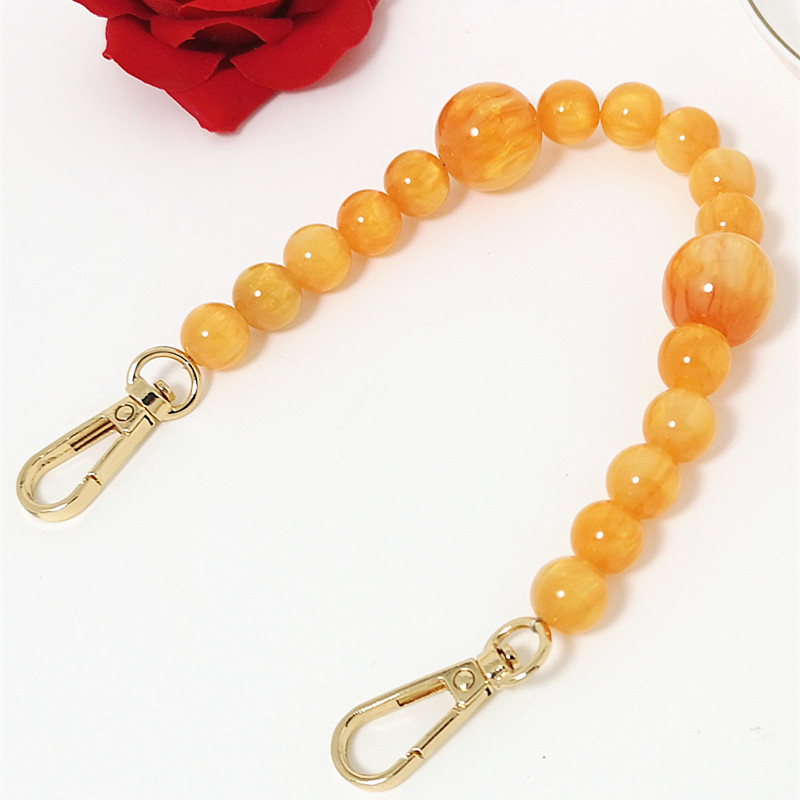 蜜蜡串珠包包链子手机链