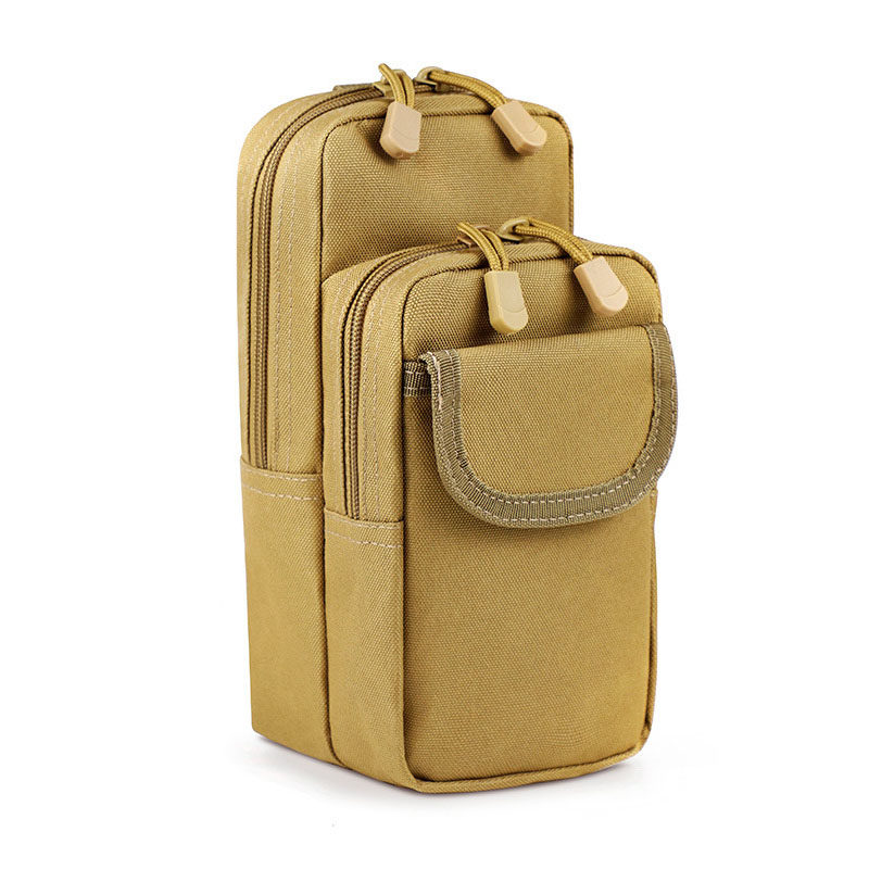 可放20厘米工具小包挎腰间战术户外工作大容量耐磨腰包穿皮带男士