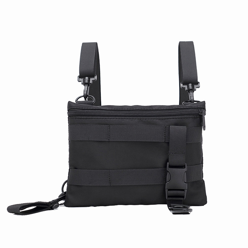 适用于放7.9寸ipad迷你斜挎平板小包超薄ins街头潮男单肩小背包男