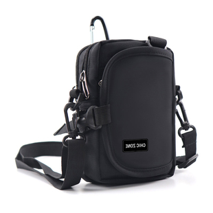 迷你斜挎小包包防水腰包穿皮带装钥匙插卡多功能6.5寸手机包男士