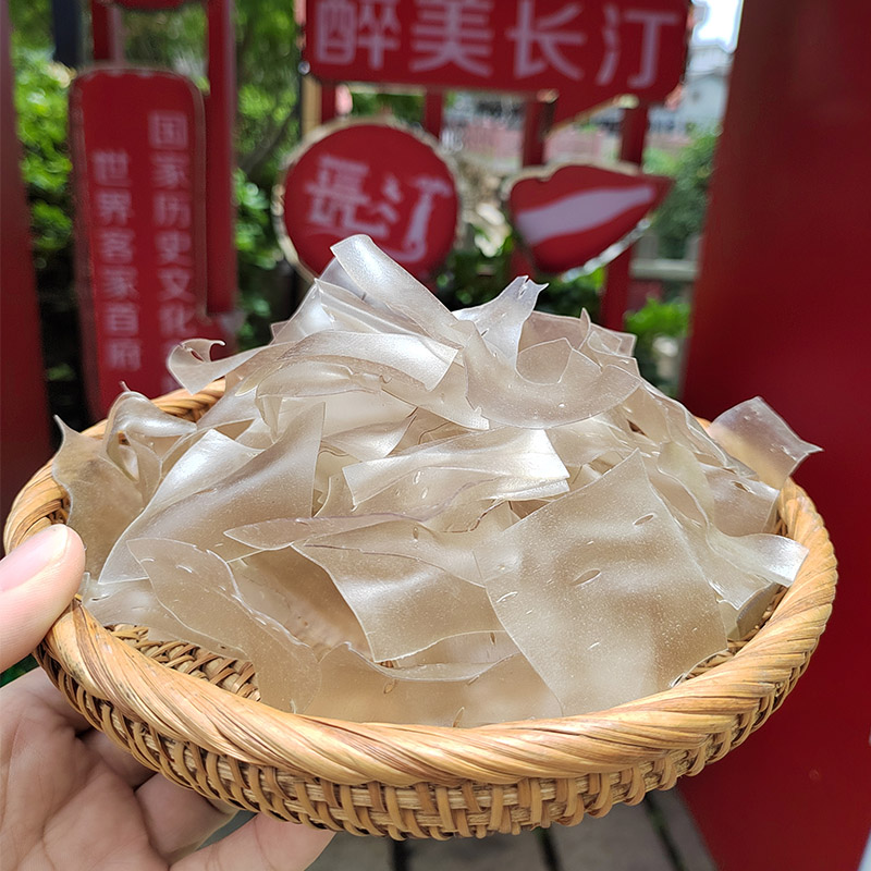 龙岩长汀手工红薯粉皮粉丝