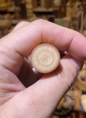 19-55mm满密短圆，一物一链接，远山工实心玉竹手把件