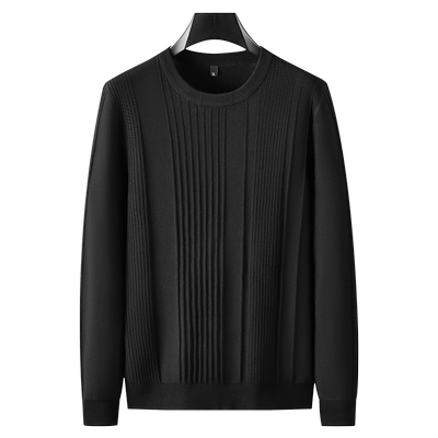 加肥加大男针织毛衣打底衫