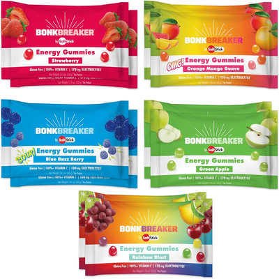 SaltStick - 运动骑行健身维生素电解质补充能量盐丸盐棒咀嚼软糖