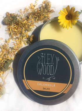 The Ilex Wood-100%天然手工制作按摩香膏缓解肌肉滋润干燥肌肤霜