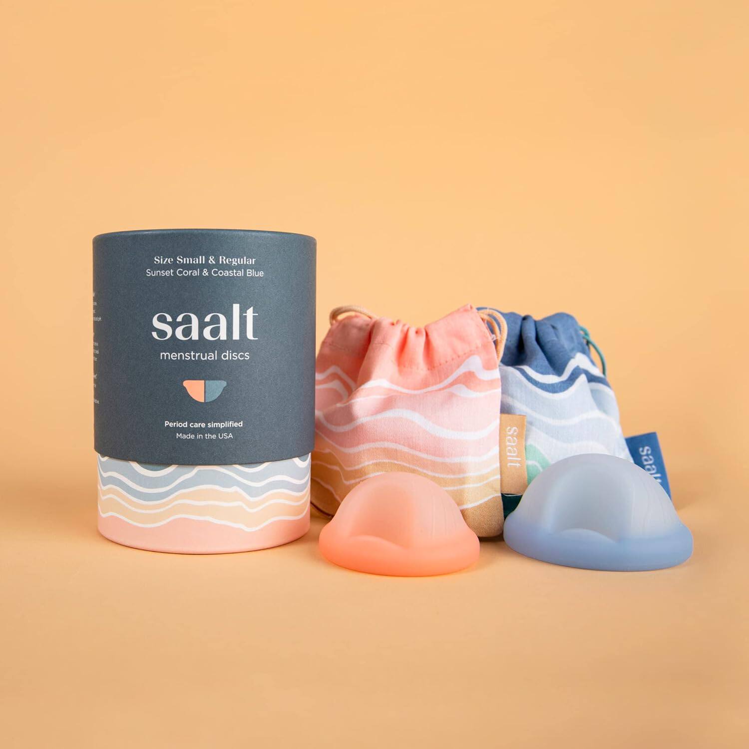 Saalt - 美国月经盘月经碟经期防水游泳温泉替代卫生棉条月经杯