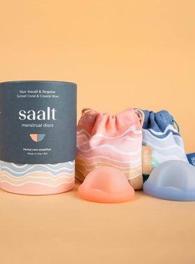 Saalt - 美国月经盘月经碟经期防水游泳温泉替代卫生棉条月经杯