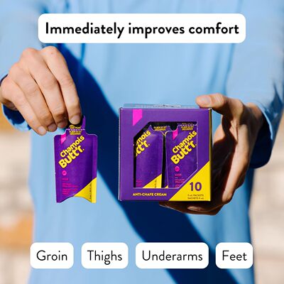 Chamois Butt'r女士运动骑行健身舒缓皮肤抗擦伤霜防摩擦膏旅行装