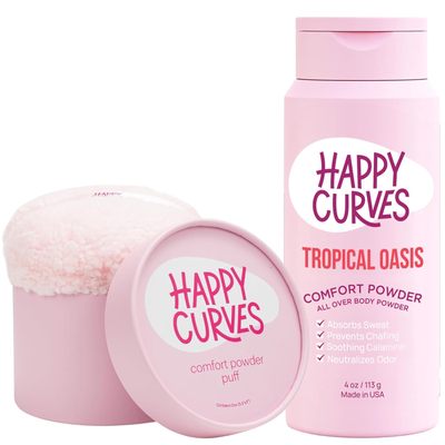 HappyCurves女爽身防摩擦除臭粉