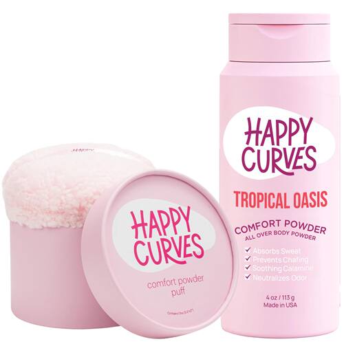 HappyCurves女爽身防摩擦除臭粉