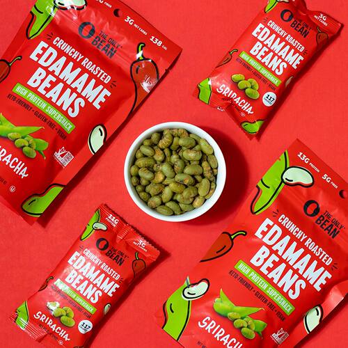The Only Bean - 健身运动高蛋白生酮食品脆烤毛豆无麸质小吃零食