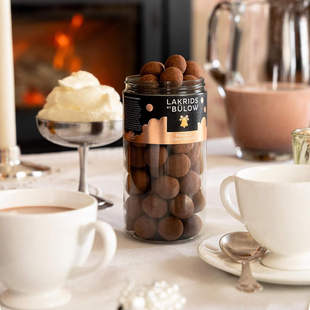 BÜLOW 纳维亚肯尼亚咖啡巧克力美味脆皮夹心甘草糖果 正宗斯堪