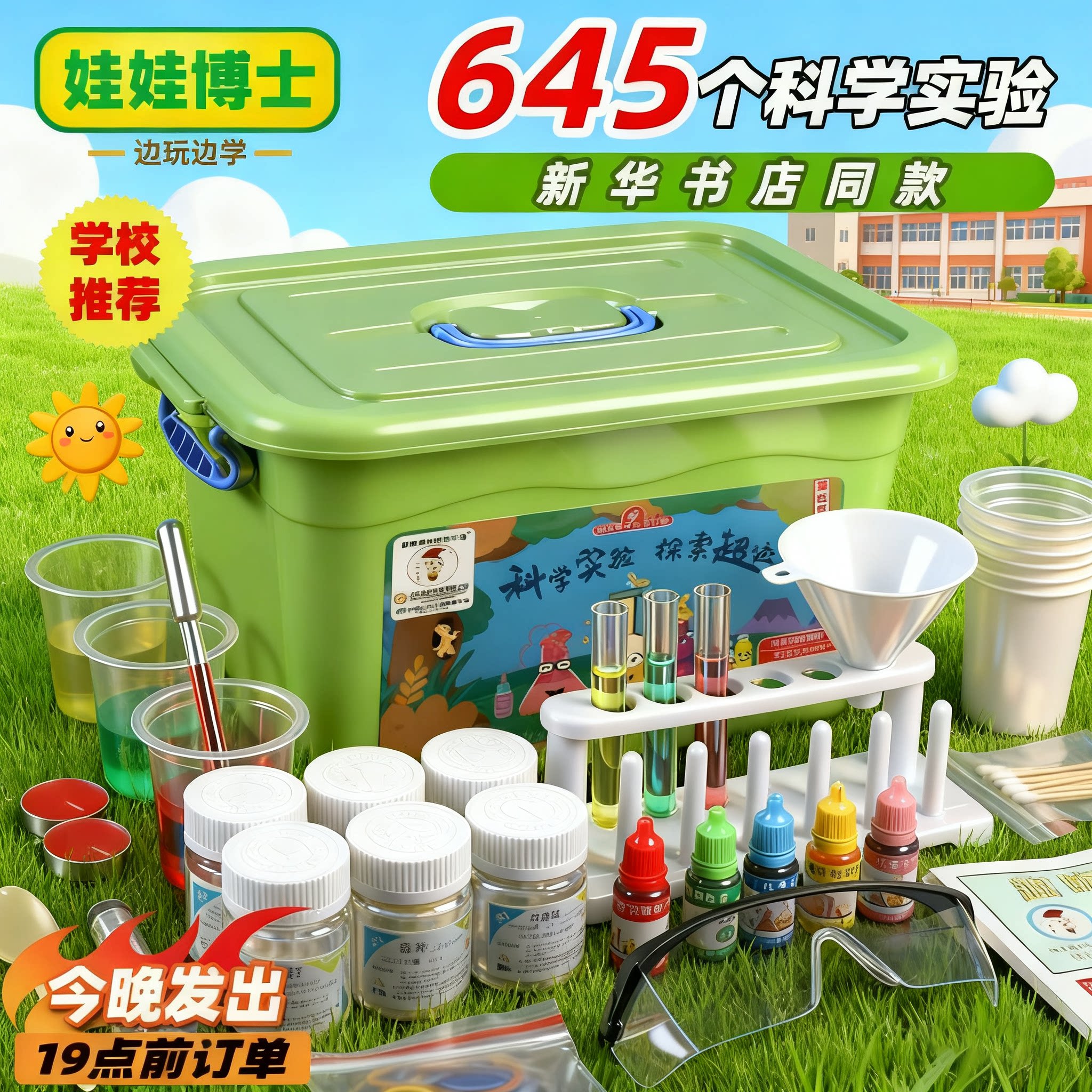 科学实验套装【学校专用教材】图片