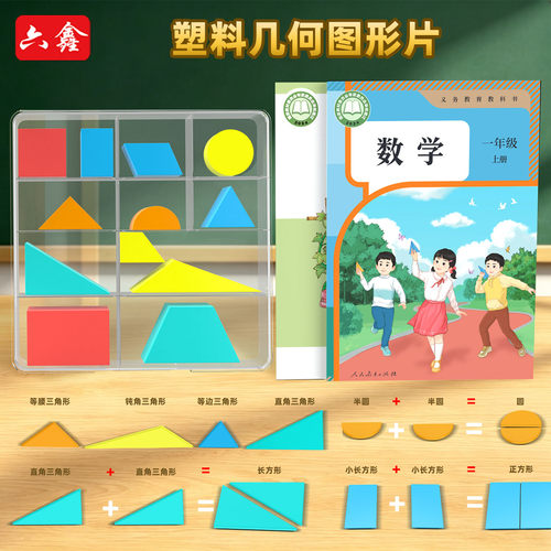 【教材同步】几何图形片一年级用