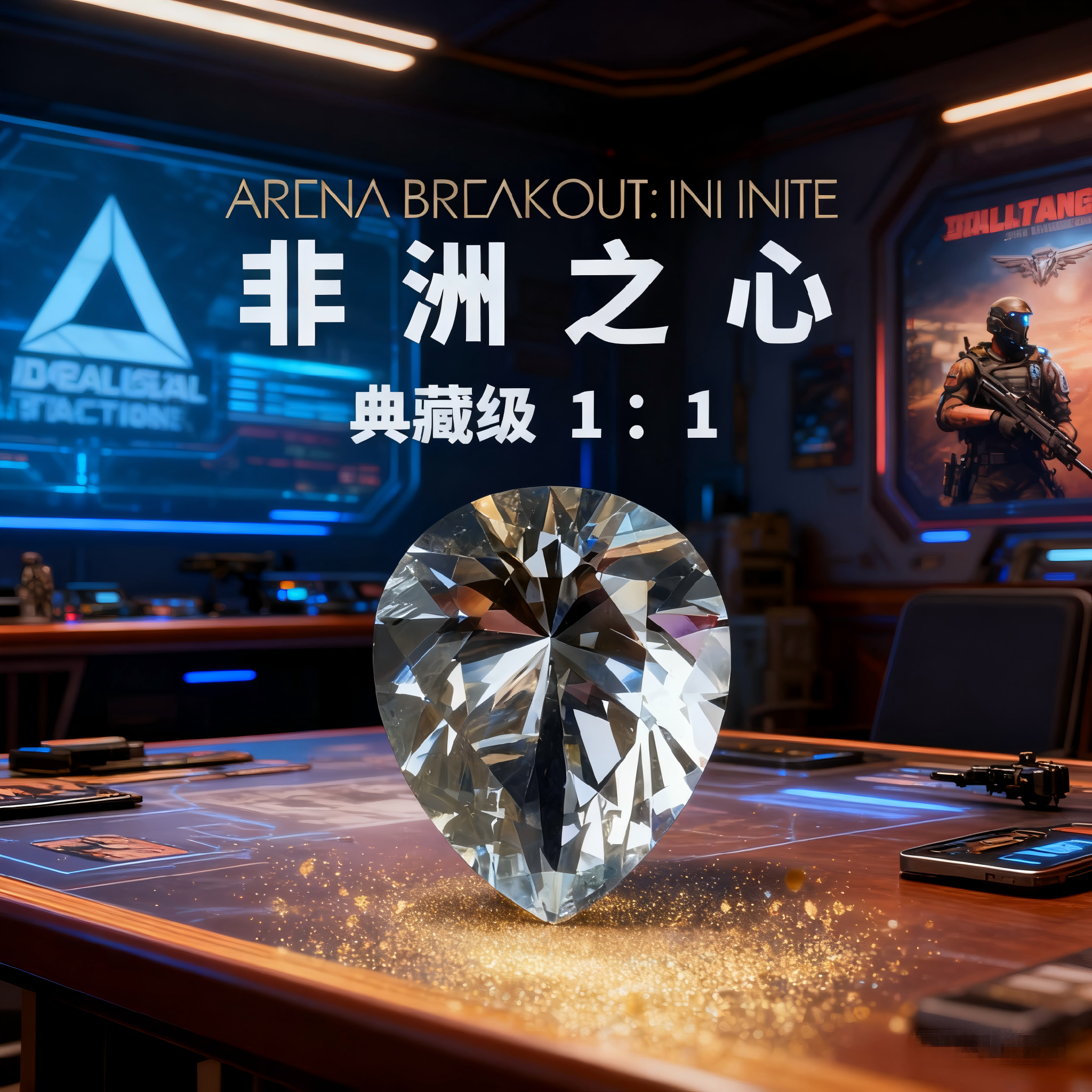 【官方正品】三角洲行动非洲之心