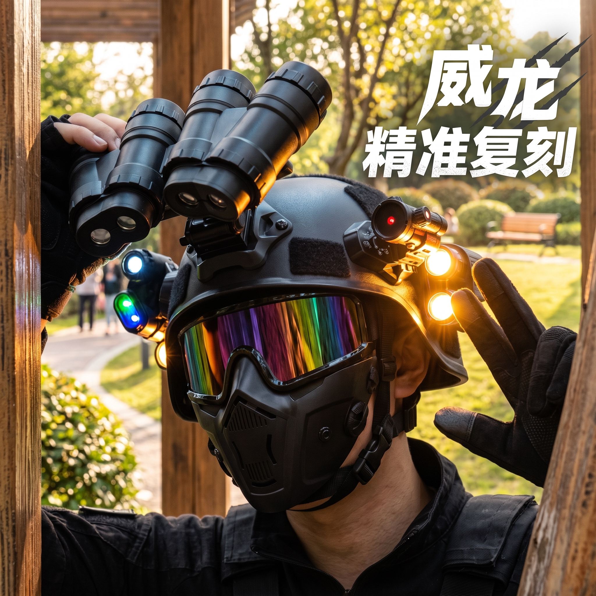儿童威龙行动迷彩服三角洲套装图片