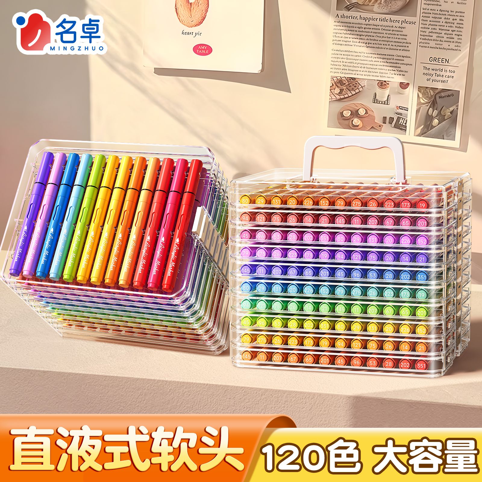 【绘画全套装】直液丙烯马克笔