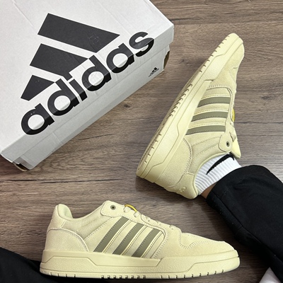 Adidas阿迪达斯Neo Entrap男女低帮耐磨防滑运动休闲板鞋GW9675