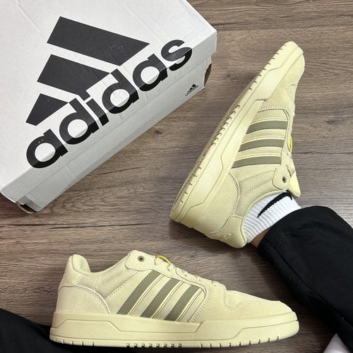 Adidas阿迪达斯Neo Entrap男女低帮耐磨防滑运动休闲板鞋GW9675