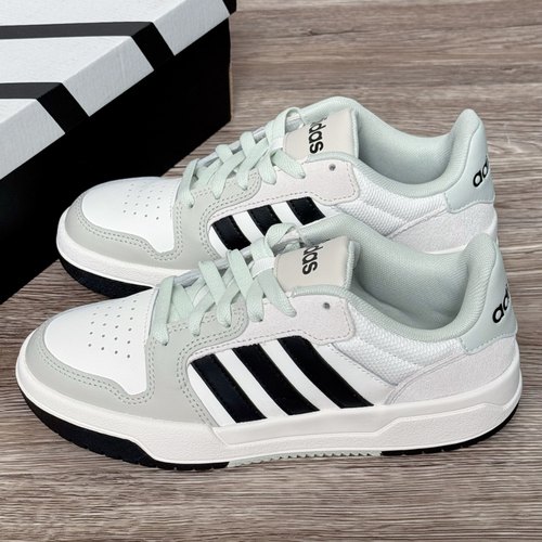 阿迪达斯Adidas Neo Entrap男女低帮白黑棕轻便休闲运动鞋JI2546