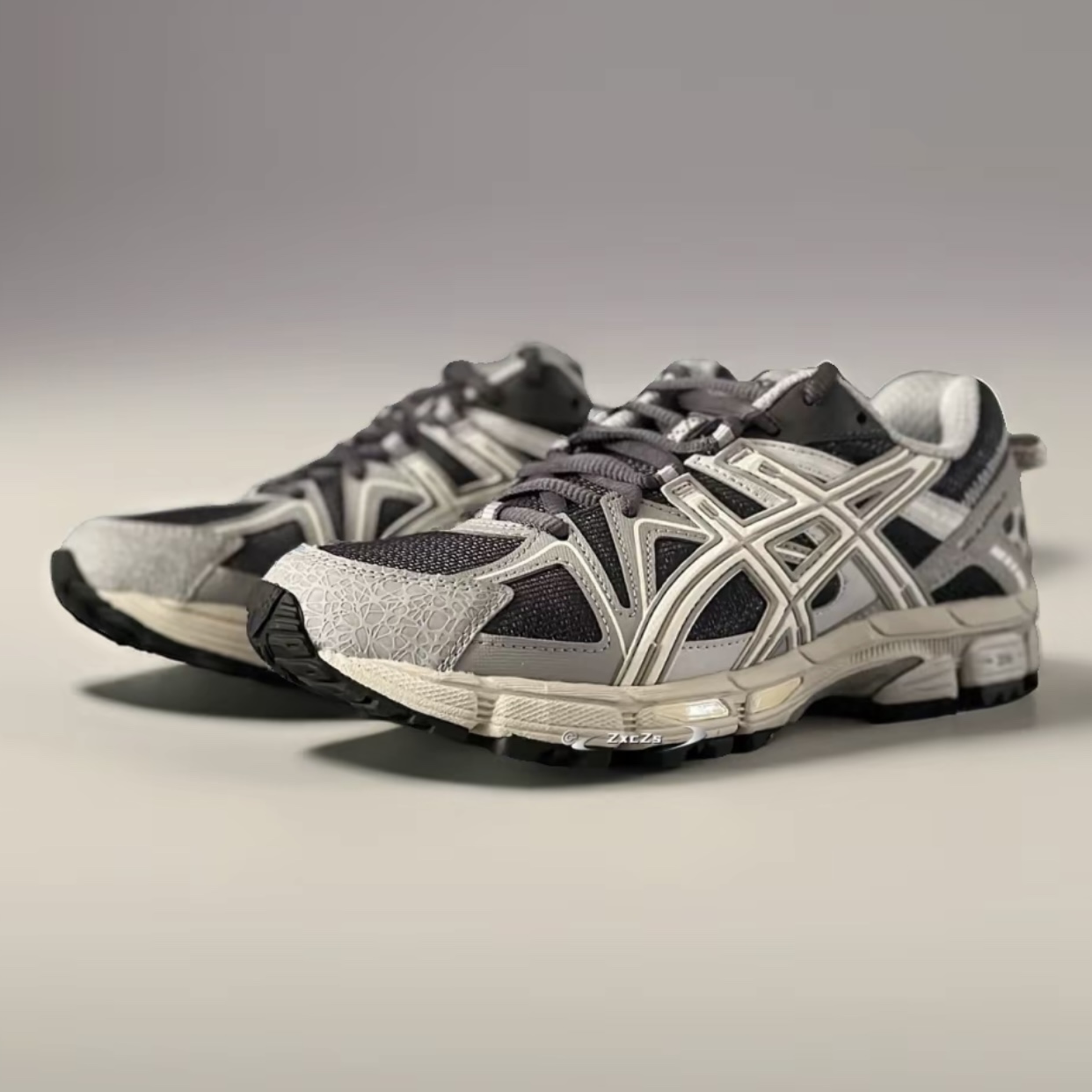 Asics亚瑟士GEL-KAHANA 8男子越野减震复古运动跑步鞋1011B109