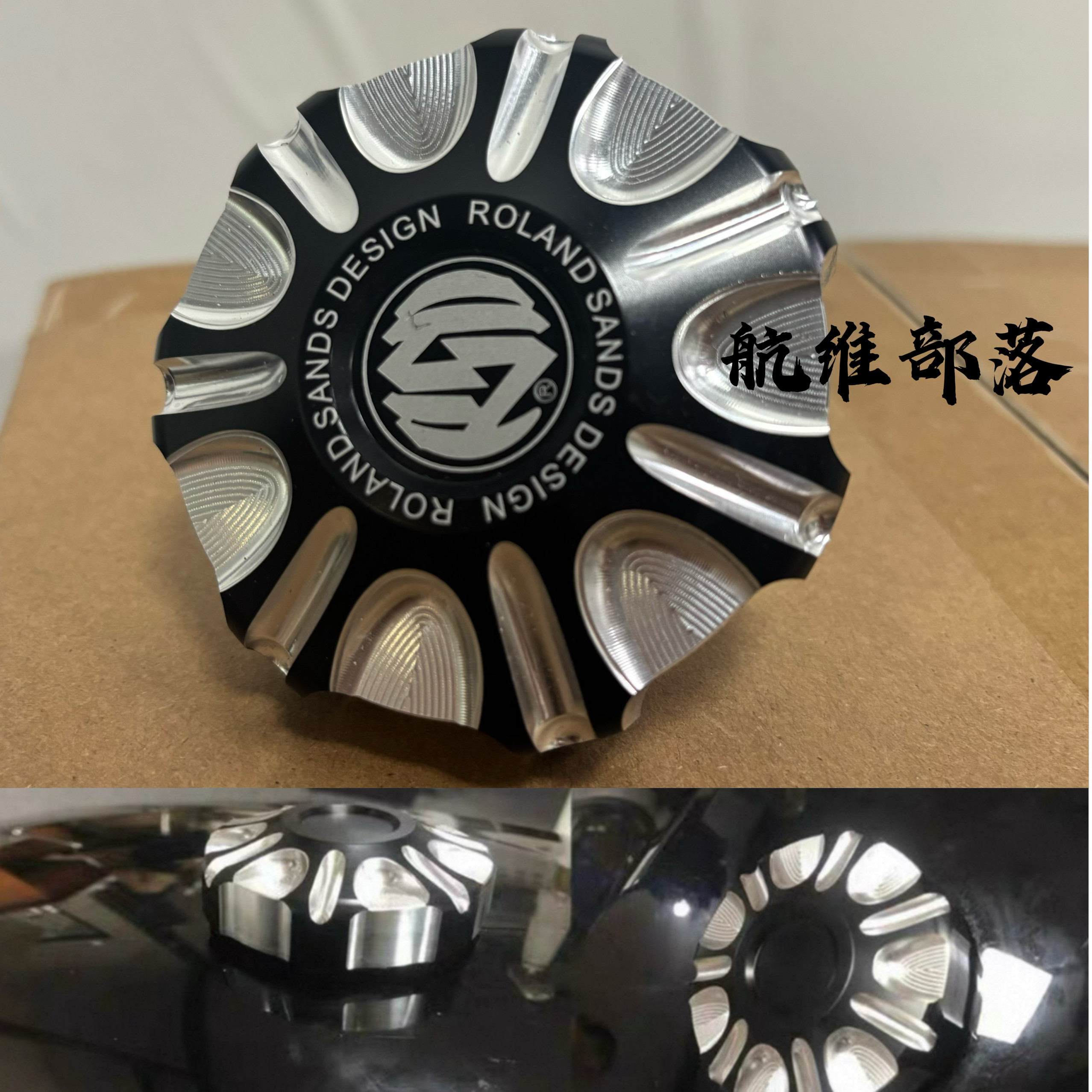 适用哈雷XG750 Street XG500 改装油箱盖 免钥匙CNC铝合金油箱盖