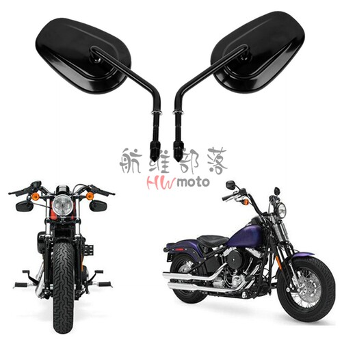 适用哈雷XL883 XL1200 X48硬汉戴娜 威路德 出口品质后视镜反光镜 - 封面