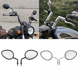 适用于印第安酋长 黑马 侦察兵bobber大师首领后视镜倒车镜反光镜