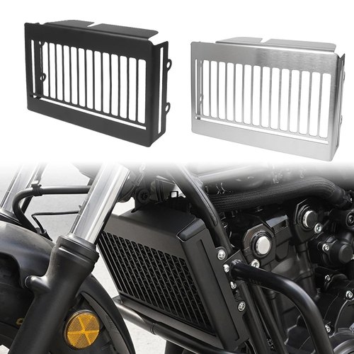 适用于17-23年本田改装CM500不锈钢CM300水箱防护网辅助散热器CMX