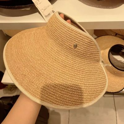 helenkaminski拉菲草防晒空顶帽