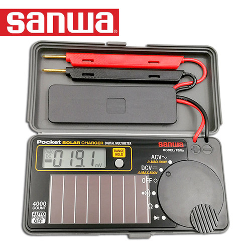 Sanwa三和太阳能卡片式万用表