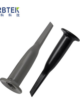 PRBTEK示波器探头帽通用接地弹簧镀金波纹测量接地环探针接地线