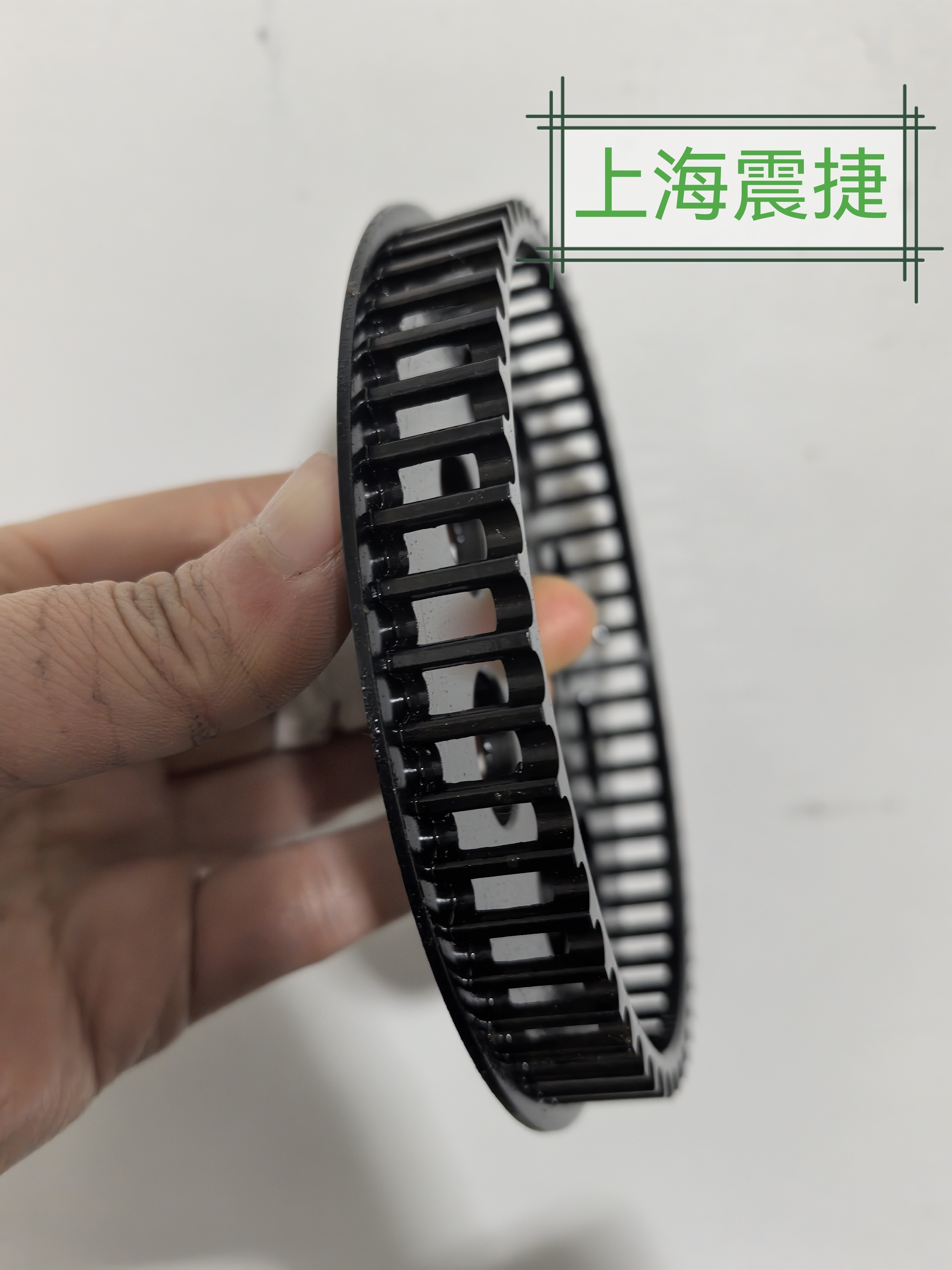 蜂鸟赛博改装提速加排雪槽55齿轮45钢材质皮带轮