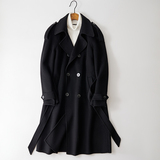 双面毛呢男士过膝长款外套韩版翻领宽松羊毛大衣F1837*P365控599，女装短外套，电商D221(原钱塘6000)