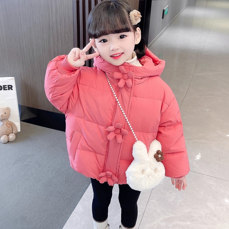 儿童羽绒服冬季款轻质白鸭羽绒