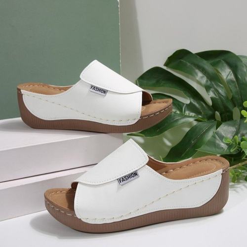 2025夏季新款欧美大码36-43休闲透气轻便缝线耐穿凉鞋拖时尚百搭