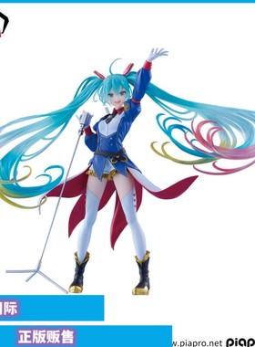 正版现货BANPRESTO VOCALOID 高达45周年初音未来 景品手办