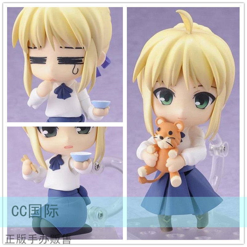 ccgsc hj限定 fate fgo saber 呆毛王 私服 粘土人手办