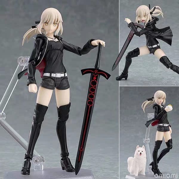 日本正版现货 Alter FATE FGO 黑Saber 阿尔托莉雅 figma 手办图片