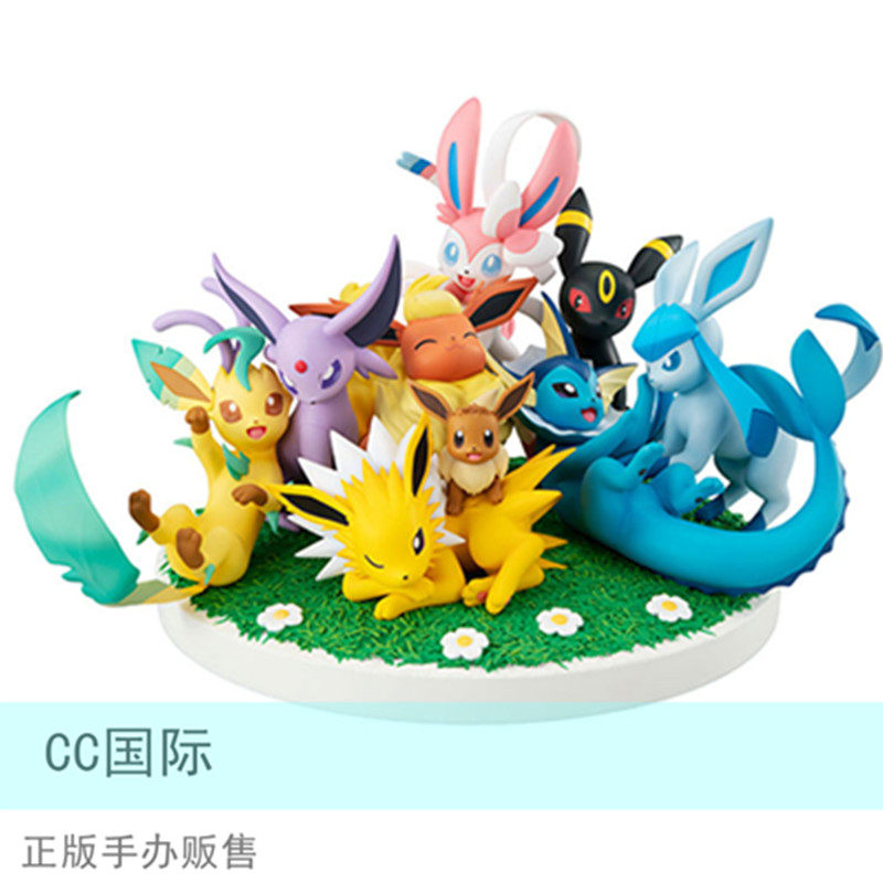 正版现货 megahouse 精灵宝可梦 口袋妖怪 伊布家族 宝可梦 手办