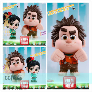 正版现货 HotToys HT COSB539 无敌破坏王 拉尔夫 云妮洛普 手办