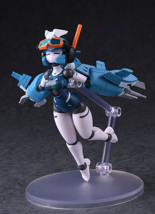 日本现货daibadi POLYNiAN机械新人类Motoroid Mallillin可动手办