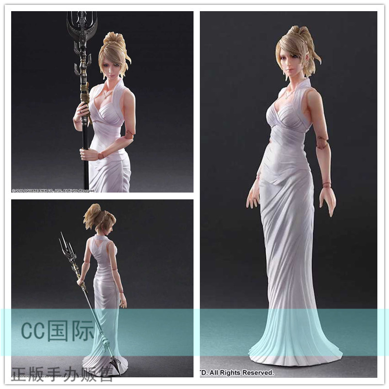 cc正版现货 pa改 play arts改 最终幻想15王者之剑 露娜 公主手办