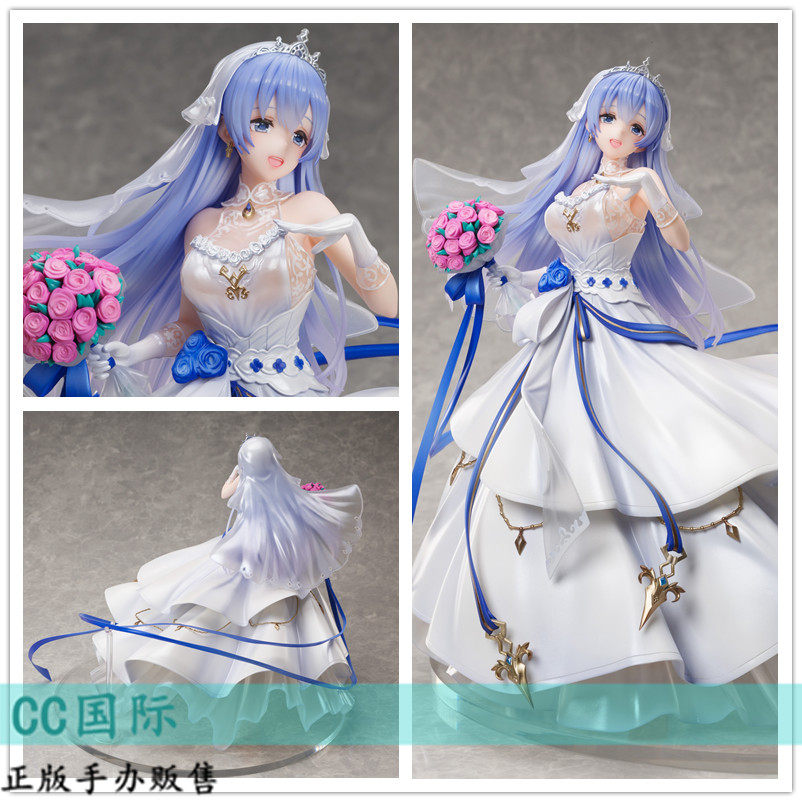 cc正版预售 f:nex 碧蓝航线 罗德尼 幸福殿堂 婚纱 手办